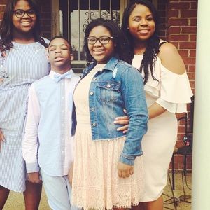 Calvin Klein pink ruffle sleeve dress! Worn once